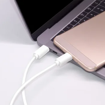 Nova 1,8 m Tipo C C Cabo USB Cabo USB C Cabo de Carregamento Para Apple Macbook Pro 30W 61W 87W Carregadores de Energia cabo Adaptador