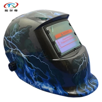 Máquina de solda mig facial para proteção de olhos máscara de solda de capacete e máscara de Soldador Máscara Solar e a fonte de Alimentação HD41(2200DE)W