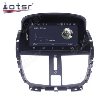 Android 10.0 64GB Carro GPS de Navegação de DVD Player Para Peugeot 207 2008-Auto Rádio Estéreo leitor Multimédia Chefe da Unidade de Gravador de