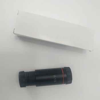 GTBL 0,5 X C Mount Adaptador de Microscópio 23,2 mm Eletrônico Ocular Redução Lente de 0,5 X Microscópio de Retransmissão de Lentes para Microscópio CCD Cam