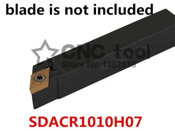 SDACR1010H07 Metal Torno Ferramentas de Corte para Torno mecânico CNC, Ferramentas de Torneamento Torneamento Externo porta-ferramentas Tipo-S SDACR