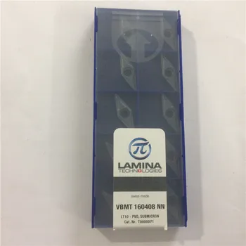 VBMT160408NN LT10 Original de LÂMINAS de carboneto de inserção com a melhor qualidade 10pcs/lot frete grátis