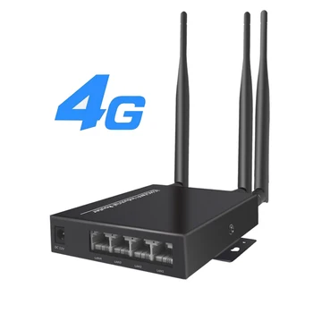 Desbloqueado 3G 4G WIFI Router com 3pcs antena 5dbi 4G Indústria Roteador sem Fio para AHD Câmera e sem Fio wi-Fi Câmera de Segurança