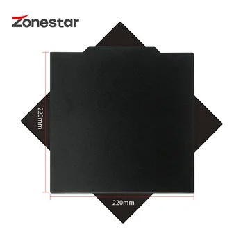 ZONESTAR Impressora 3D de Peças Flex Placa de Base Magnética Praça Heatbed Fita Autocolante de 220mm/310 mm Impressora 3D Cama Quente