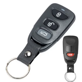 KEYECU FCC ID: OSLOKA-360T P/N: 95430-3X500 Substituição 3+1 Botão de Chave Remota Remota Chave do Carro Fob para Hyundai Elantra