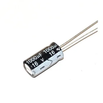 100pcs 1000uf 16v 8*16 1000uf 16v 8*16mm capacitor Eletrolítico