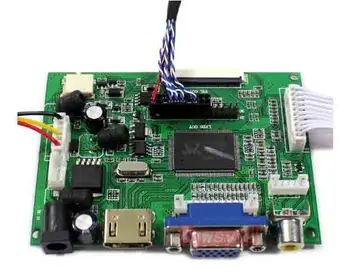 HDMI+VGA 2AV Conselho de Controle de Kit para LP156WH4 LP156WH4-TLA1 LP156WH4(TL)(A1) ecrã LCD LED de Controlador de Placa de
