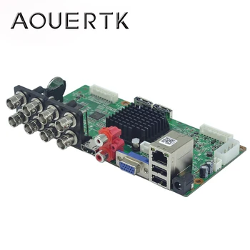 AOUERTK 3MP/4MP/5MP/1080P /960P 5em 1 AHD 8CH CCTV DVR placa de suporte de Detecção de Movimento e 5 modo de gravação H. 265x