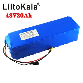 LiitoKala Original 48V 20AH Ebike Bateria de 48V 10000W para elétrico da bateria da bicicleta para a bicicleta Poderosa bicicleta elétrica bateria XT60