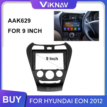 Carro Rádio Fáscia para Hyundai EON 2012 DVD do quadro Traço Kit de Montagem de Placa de Guarnição Facial Painel Moldura Painel 2 Din