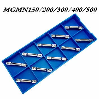 10PCS de alumínio ferramenta MGMN300 MGMN200 MGMN400 MGMN500 de alumínio, de cobre de usinagem, torno CNC, ferramenta de metal ferramentas de torneamento, a ferramenta de canais