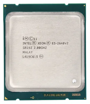 Intel Xeon E5-2640 V2 E5-2640V2 E5 2640V2 E5 2640 V2 Oito Core CPU LGA2011 da CPU do Servidor adequado X79