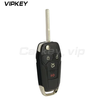 Remotekey flip chave remota de substituição de botão 4 N5F-A08TAA para Ford Fusion flip de carro chave remota caso shell