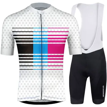 2019 SENDIYOU.FS ciclismo jersey mangas curtas conjunto de ciclismo roupas esportivas ao ar livre mtb bicicleta Ciclismo Jersey Set Pro triathlon
