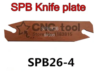 Frete grátis SPB 426 Intercambiáveis Cortes da Lâmina de 26 mm de altura,SPB 26-4 Parte Lâmina Torno de Máquina,ferramenta de Despedida para SP400,ferramenta para Torneamento