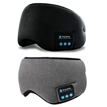 Bluetooth 5.0 Dormir Máscara de Olho Viagem de Música de Fone de ouvido Fone de ouvido sem Fio Olho Tons para a Execução de Esportes