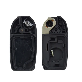 OkeyTech 2/3/4 Botões Modificados Flip Dobrável Chave do Carro Shell Case Capa Para Volvo S60 XC90 S40 V50 V70 S60 S70 S80 XC70 NE66 Lâmina