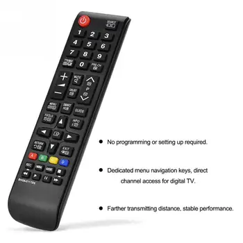 Universal para Smart TV com Controle Remoto Controlador de Substituição BN59-01175N Fácil Aderência Para Samsung