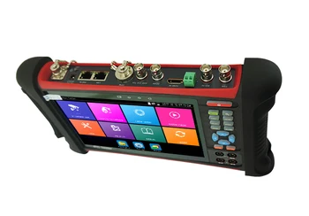 O VERIFICADOR de CCTV Tela de Toque 7inch X7 Série de All-in-one Completo de Funções de Monitor Testador de Cabo Tracer do IP Suporte de 8mp CVI TVI AHD