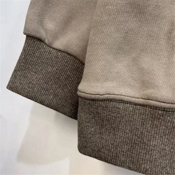 Reflexiva FG Essentials Capuz Casaco com carapuço Homens Mulheres 1:1 Melhor qualidade de Gradiente de tie-dye Suéter Bordado